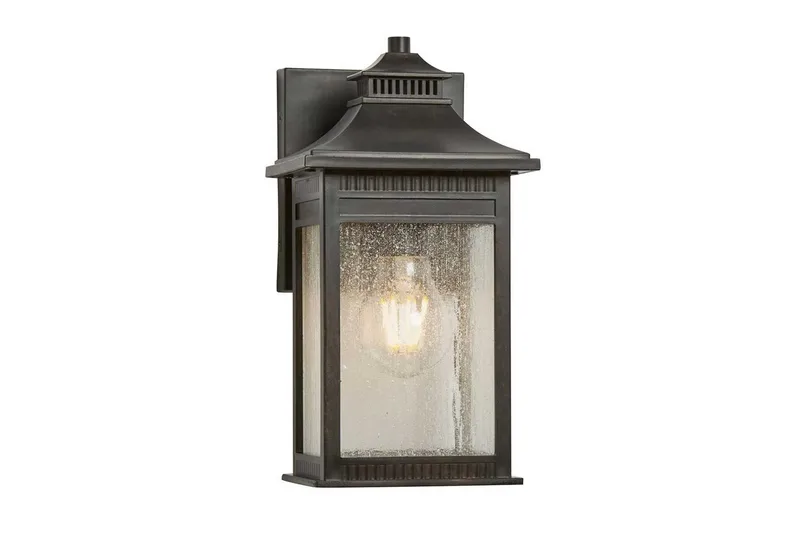Livingston Quoizel Vägglampa utomhus, Bronze