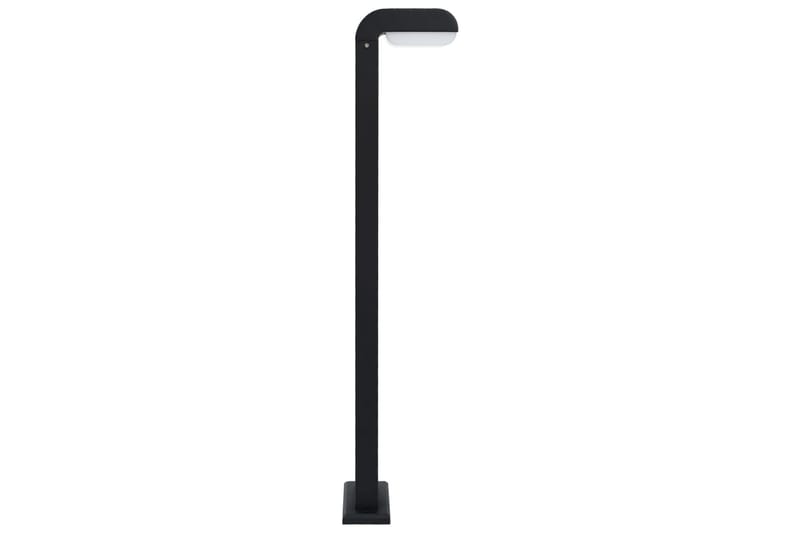 LED-utomhuslampa 9 W svart oval - Svart - Belysning - Utomhusbelysning - Markbelysning