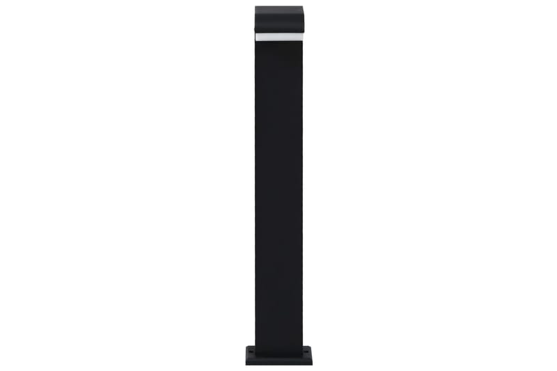 LED-utomhuslampa 9 W svart oval - Svart - Belysning - Utomhusbelysning - Markbelysning