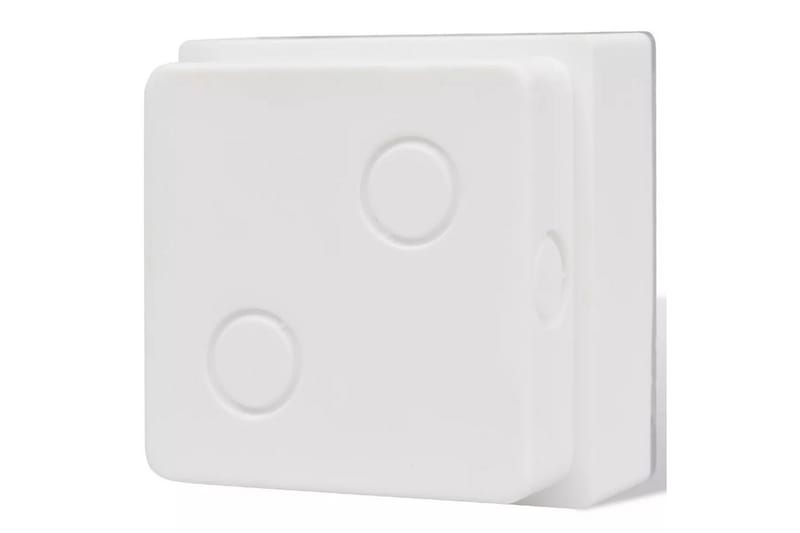 Markbelysning 2 st LED 100x100x68 cm - Vit - Belysning - Utomhusbelysning - Markbelysning