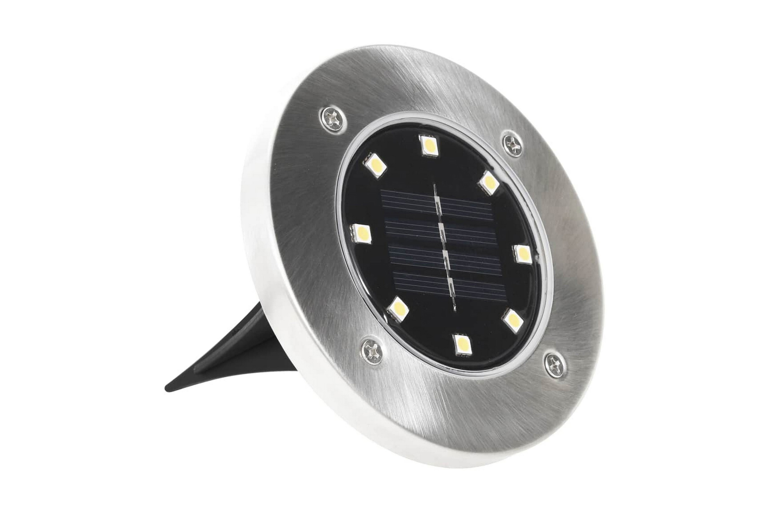 Be Basic Marklampor soldrivna 8 st LED vit – Vit