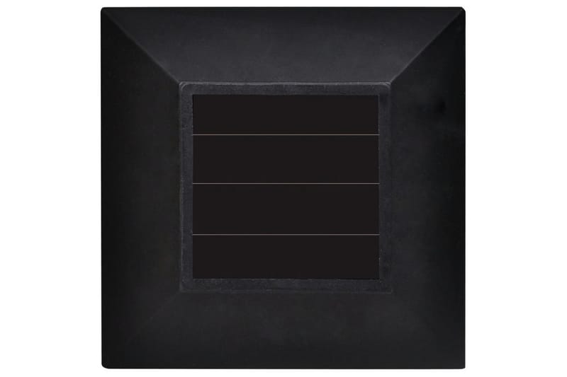 Soldrivna marklampor LED 12 st med spett 8,6x8,6x38 cm - Svart - Belysning - Utomhusbelysning - Markbelysning