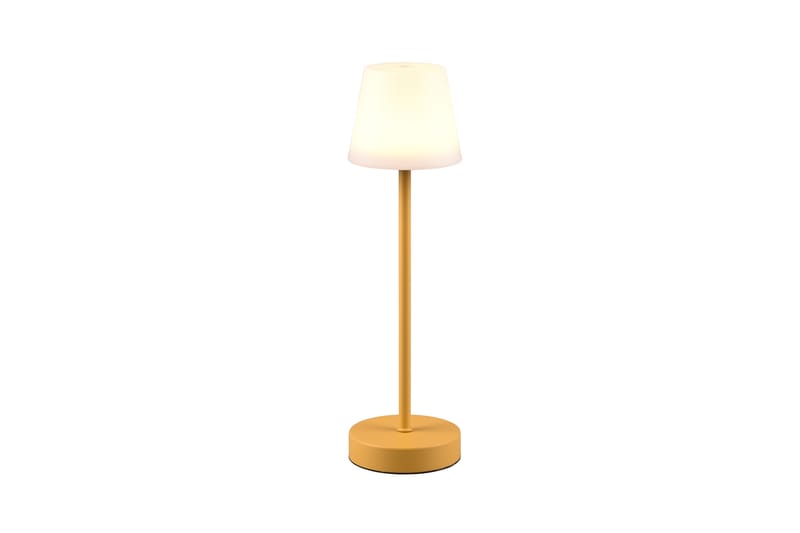 MARTINEZ LED-Utebordslampa Uppladdningsbar Gul - Balkongbelysning - Utelampa