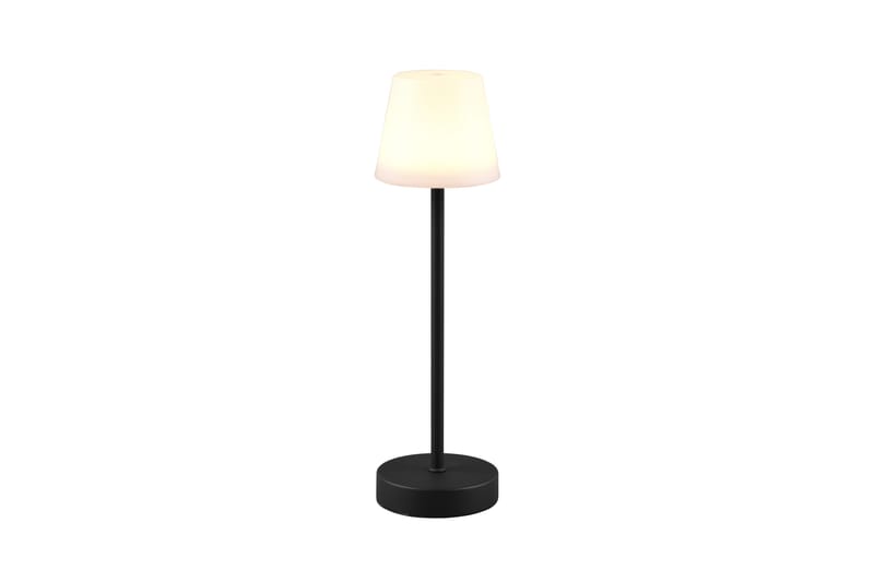 MARTINEZ LED-Utebordslampa Uppladdningsbar Matt Svart - Balkongbelysning - Utelampa
