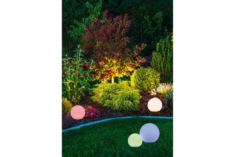 MELO solar boll + spjut 28cm RGBW - Belysning - Utomhusbelysning - Solcellslampa & solcellsbelysning