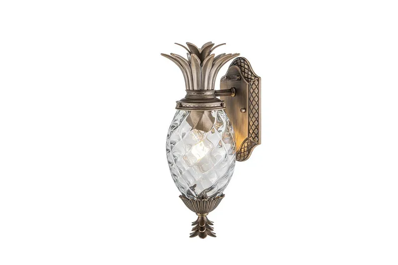 Plantation Hinkley Vägglampa utomhus, Bronze