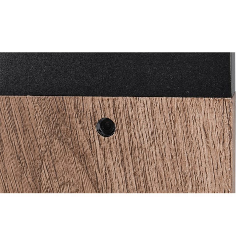 Pollare Ardila - 100 cm, Trä/mattsvart - Belysning - Utomhusbelysning - Pollare