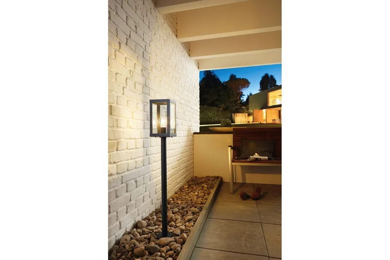 Pollare Eglo Alamonte 1 - Svart - Belysning - Utomhusbelysning - Stolplyktor & grindlyktor