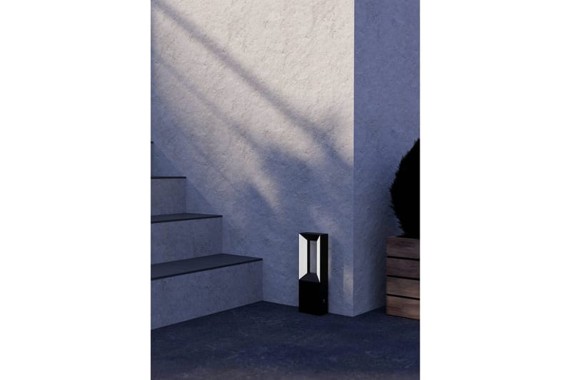 Pollare Eglo Riforano 340 mm - Svart/Vit - Belysning - Utomhusbelysning - Pollare