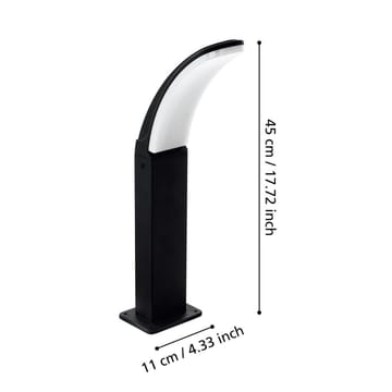 Pollare Fiumicino - 11 cm - Belysning - Utomhusbelysning - Pollare