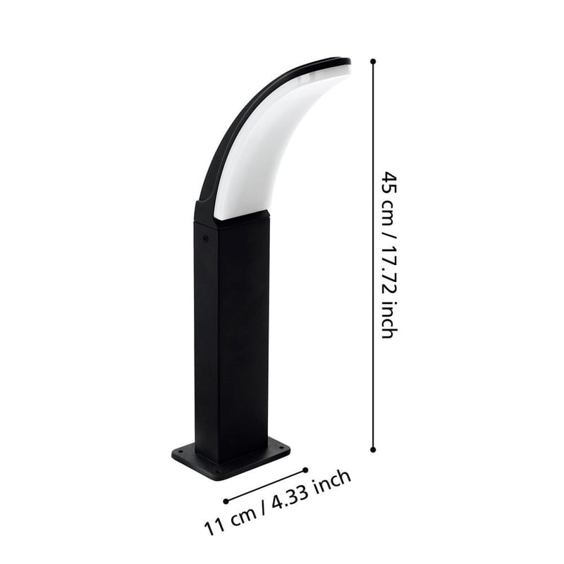 Pollare Fiumicino - 11 cm - Belysning - Utomhusbelysning - Pollare