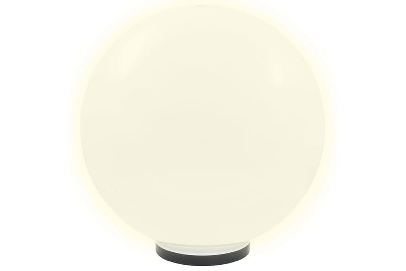 Globlampor 2 st LED sfäriska 50 cm PMMA - Vit - Pollare