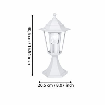 Pollare Laterna - 19,5 cm - Belysning - Utomhusbelysning - Pollare