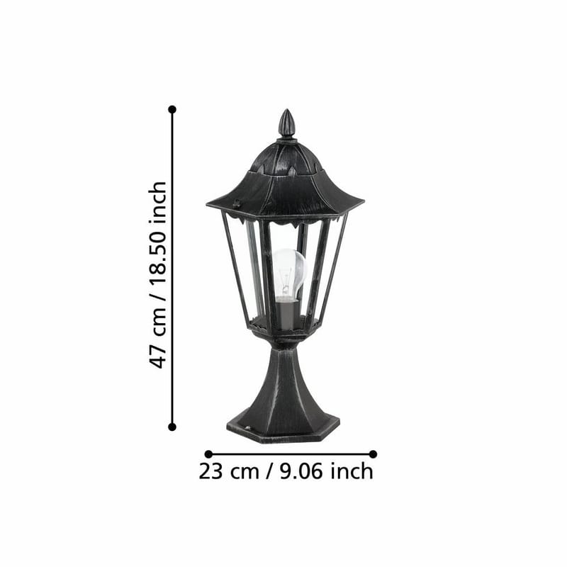 Pollare Navedo - 23 cm - Belysning - Utomhusbelysning - Pollare