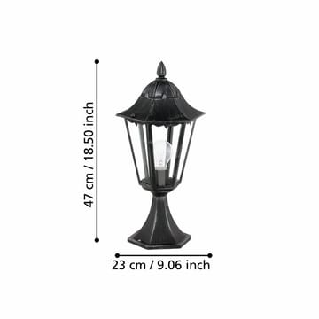 Pollare Navedo - 23 cm - Belysning - Utomhusbelysning - Pollare
