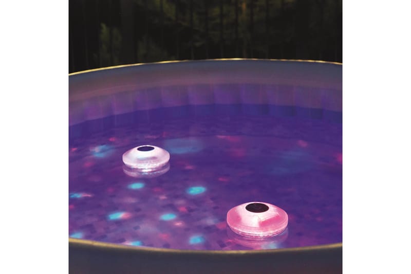 Flytande LED-lyse Bestway Rund 14 cm - Belysning - Utomhusbelysning - Poolbelysning
