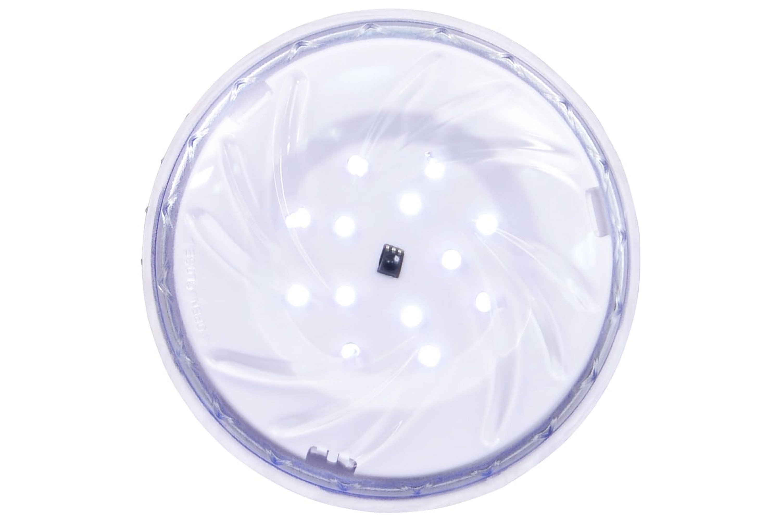 Nedsänkbar flytande poollampa med fjärrkontroll vit – Vit