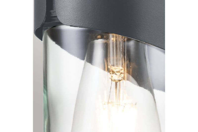 Porto Elstead Lighting Vägglampa utomhus - Grey - Belysning - Utomhusbelysning - Fasadbelysning