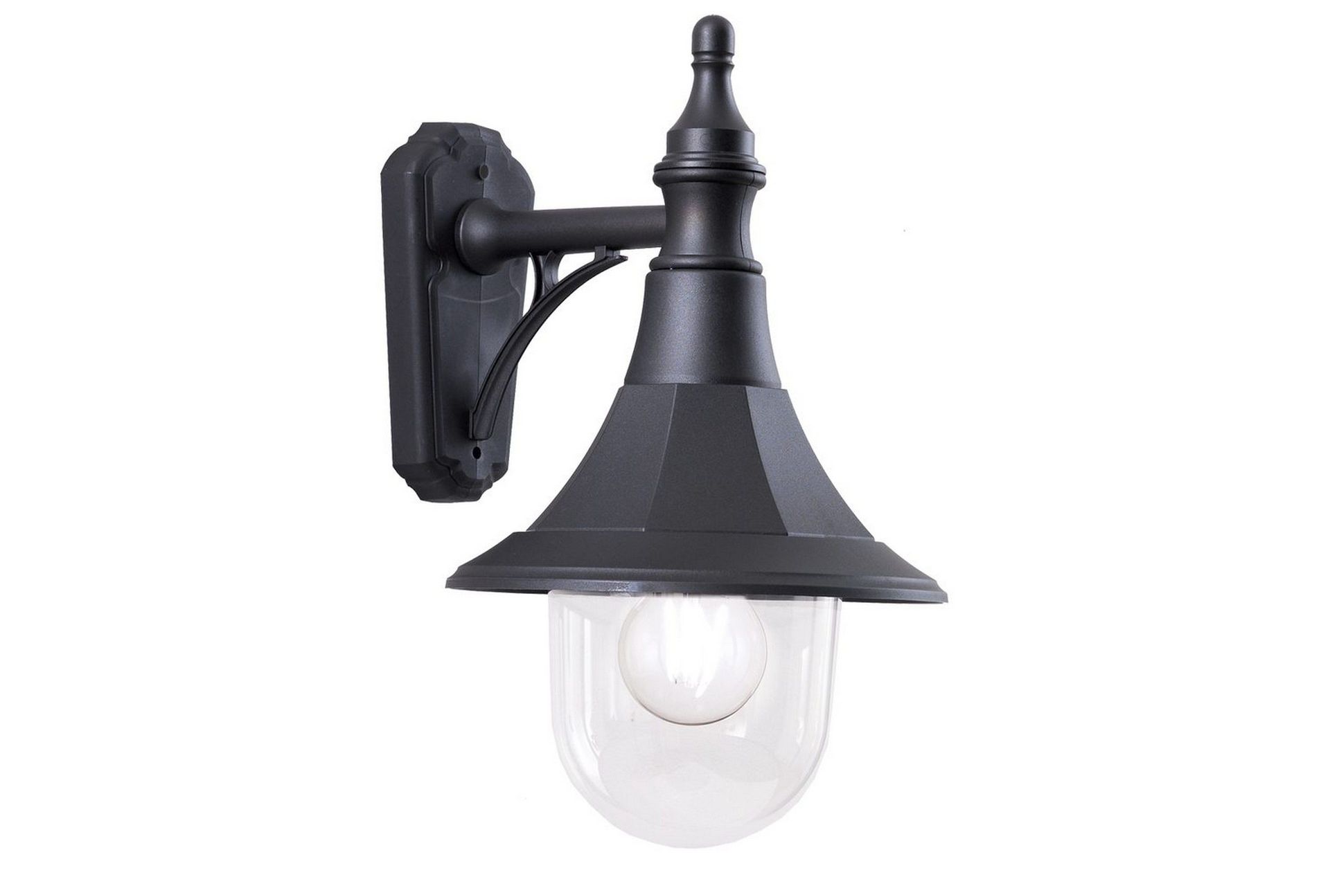 Shannon Elstead Lighting Vägglampa utomhus - Black
