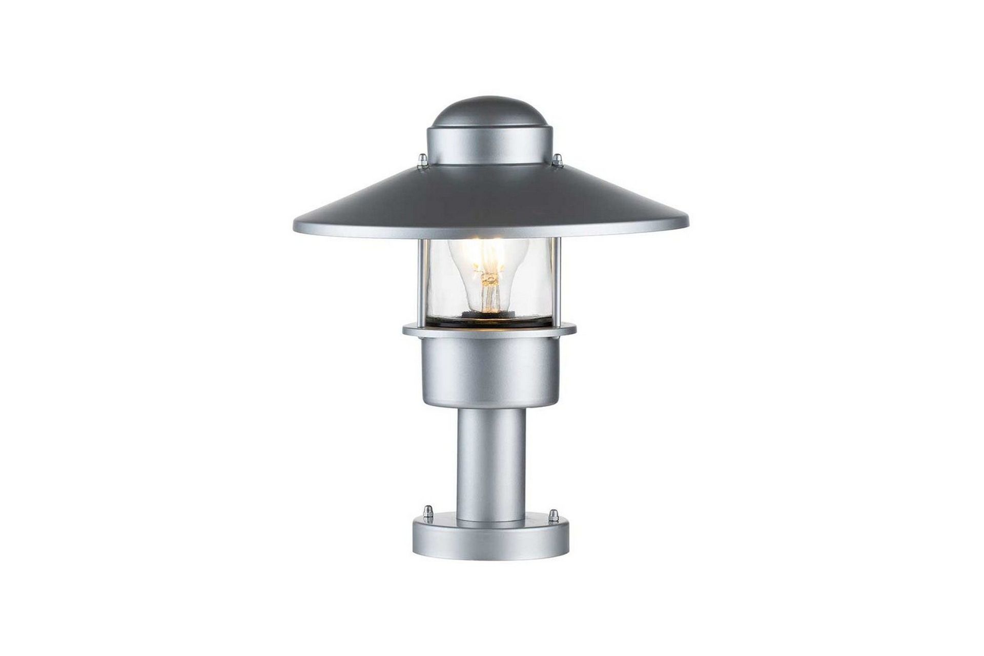 Sockellampa Elstead Lighting Klampenborg Silver - Silver