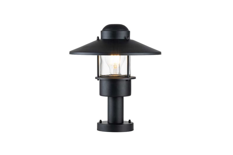Sockellampa Elstead Lighting Klampenborg Svart - Svart - Belysning - Utomhusbelysning - Stolplyktor & grindlyktor