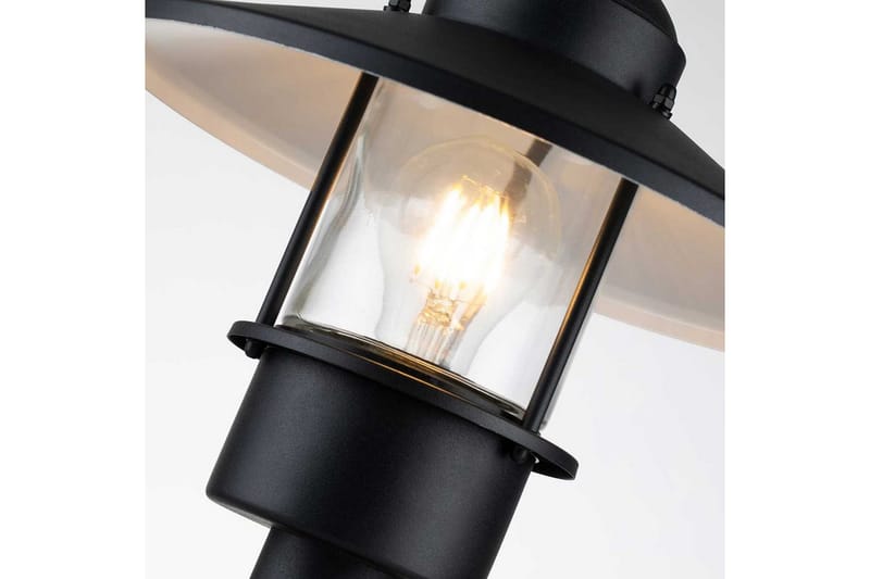 Sockellampa Elstead Lighting Klampenborg Svart - Svart - Belysning - Utomhusbelysning - Stolplyktor & grindlyktor
