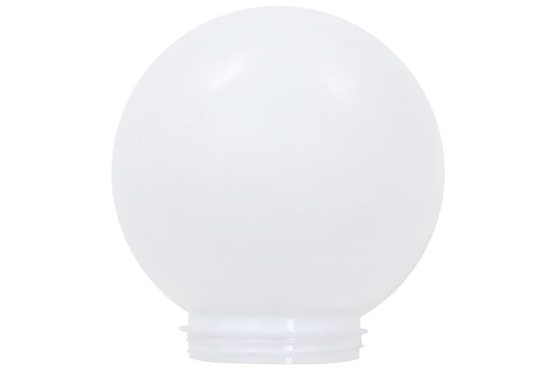 Solcellslampor med LED 6 st sfäriska 20 cm RGB - Vit - Belysning - Utomhusbelysning - Solcellslampa & solcellsbelysning