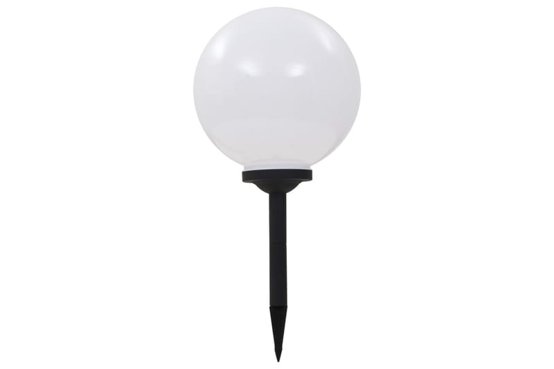 Sollampa LED set 2 st sfäriska 30 cm RGB - Vit - Belysning - Utomhusbelysning - Solcellslampa & solcellsbelysning