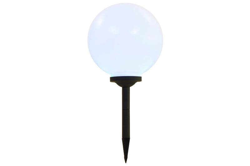 Sollampa LED set 2 st sfäriska 30 cm RGB - Vit - Belysning - Utomhusbelysning - Solcellslampa & solcellsbelysning