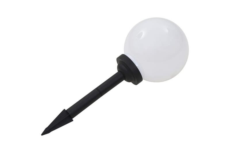 Sollampa LED set 3 st sfäriska 20 cm RGB - Vit - Belysning - Utomhusbelysning - Solcellslampa & solcellsbelysning