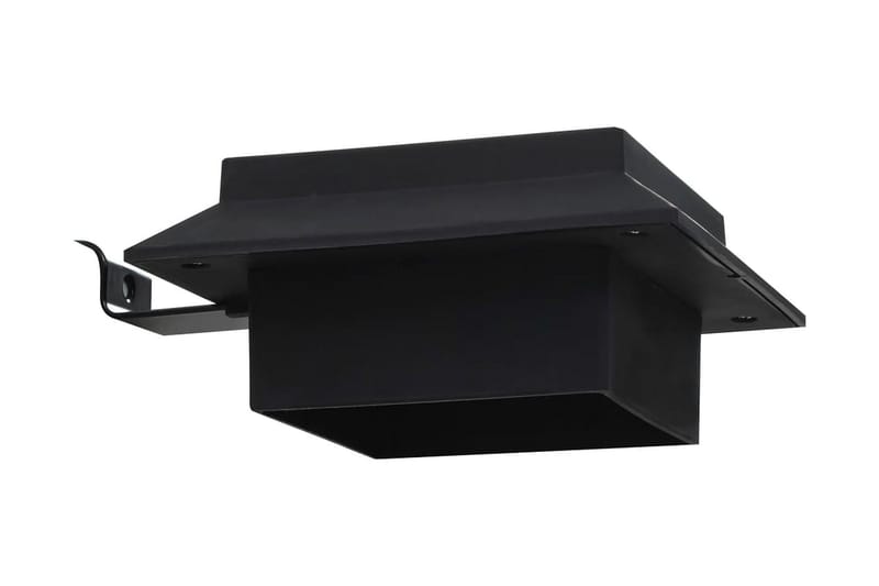 Sollampa LED set 6 st fyrkantig 12 cm svart - Svart - Belysning - Utomhusbelysning - Solcellslampa & solcellsbelysning