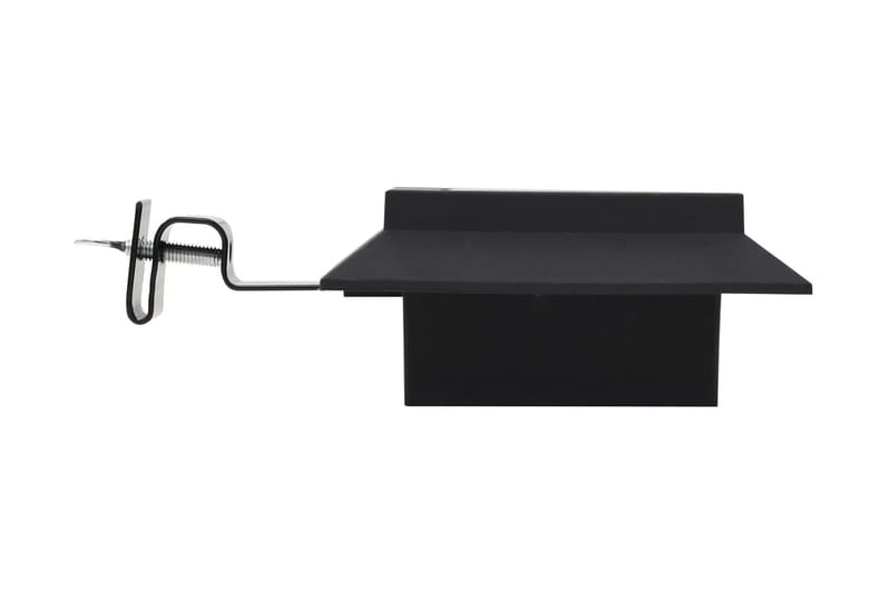Sollampa LED set 6 st fyrkantig 12 cm svart - Svart - Belysning - Utomhusbelysning - Solcellslampa & solcellsbelysning