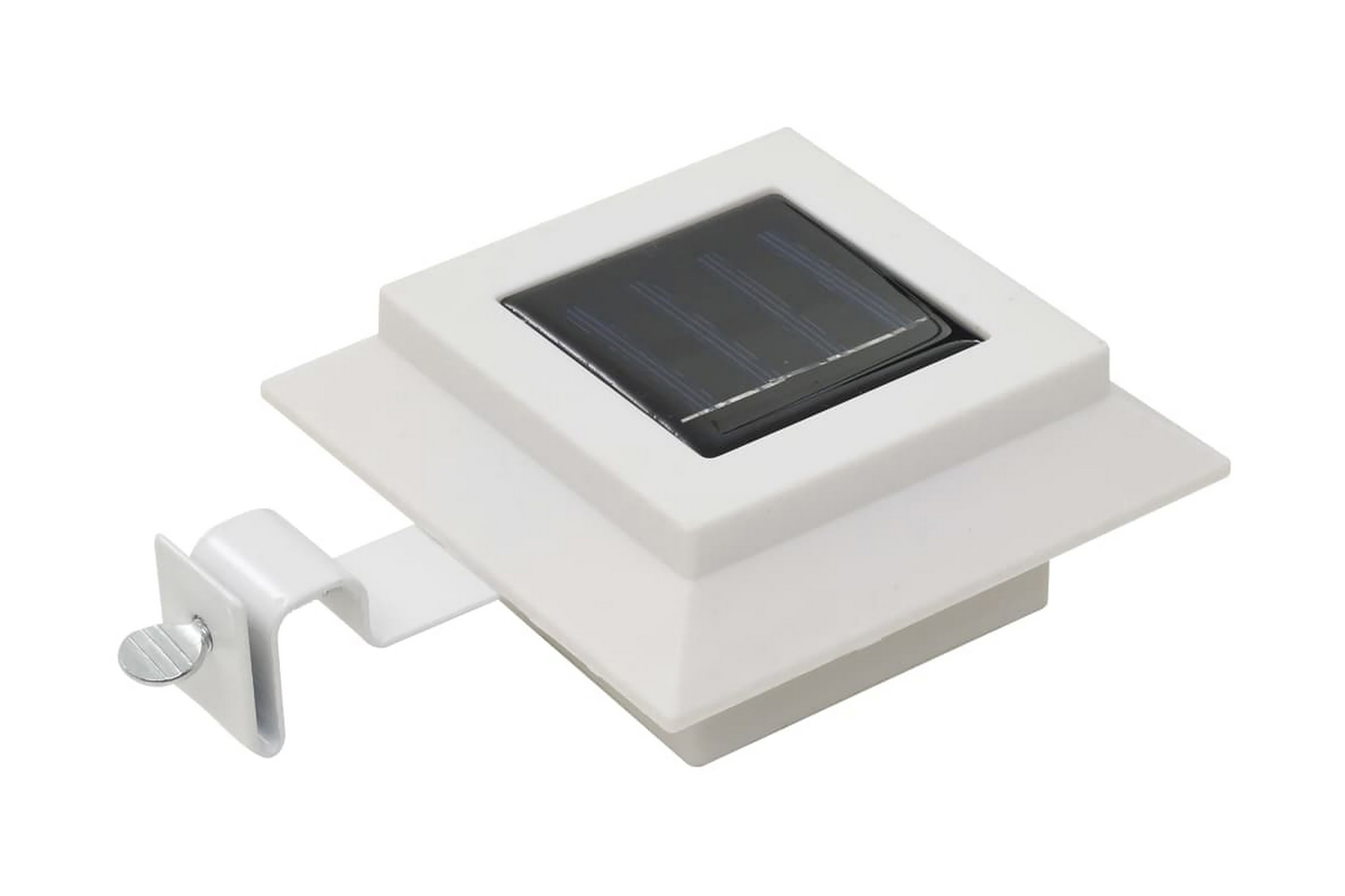 Sollampa LED set 6 st fyrkantig 12 cm vit – Vit