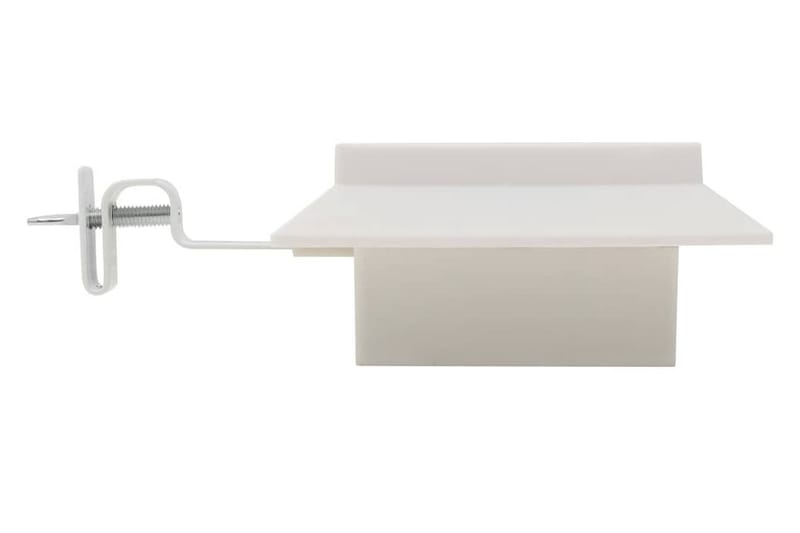 Sollampa LED set 6 st fyrkantig 12 cm vit - Vit - Solcellslampa & solcellsbelysning