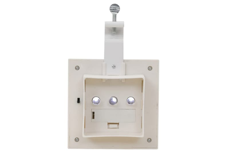 Sollampa LED set 6 st fyrkantig 12 cm vit - Vit - Belysning - Utomhusbelysning - Solcellslampa & solcellsbelysning