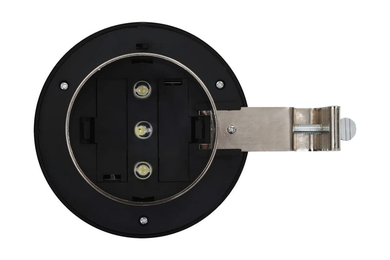 Sollampa LED set 6 st rund 12 cm vit - Silver - Belysning - Utomhusbelysning - Solcellslampa & solcellsbelysning
