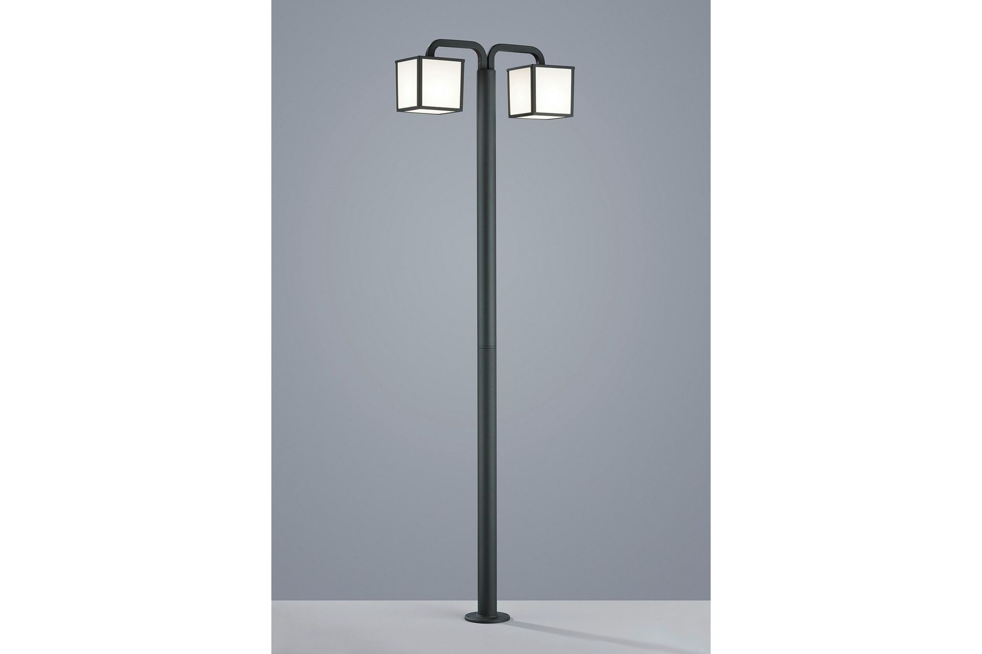 Cubango LED E27 2L Pollare 200 cm antracit - Antracit