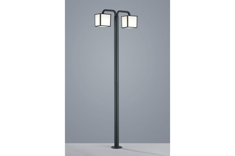 Cubango LED E27 2L Pollare 200 cm antracit, Antracit