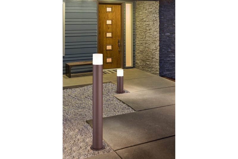 Hoosic Pollare 80 cm 1xE27 rustik - Rustik - Belysning - Utomhusbelysning - Stolplyktor & grindlyktor