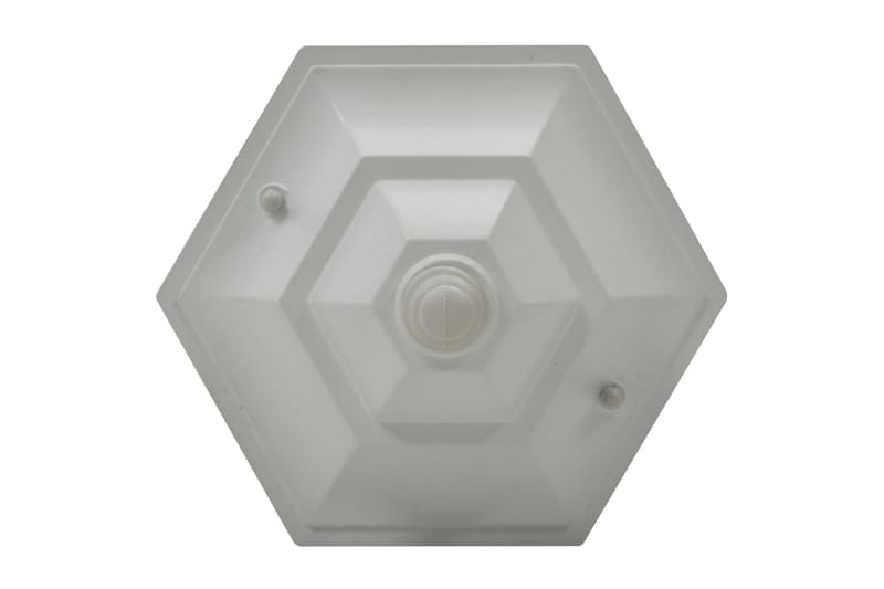 Lyktstolpar för trädgård 6 st E27 110 cm aluminium vit - Vit - Belysning - Utomhusbelysning - Stolplyktor & grindlyktor