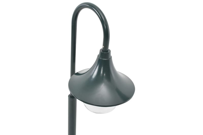 Lyktstolpe för trädgård E27 120 cm aluminium mörkgrön - Grön - Belysning - Utomhusbelysning - Stolplyktor & grindlyktor