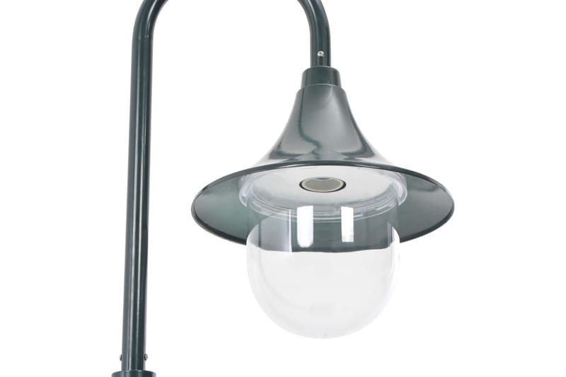 Lyktstolpe för trädgård E27 120 cm aluminium mörkgrön - Grön - Belysning - Utomhusbelysning - Stolplyktor & grindlyktor