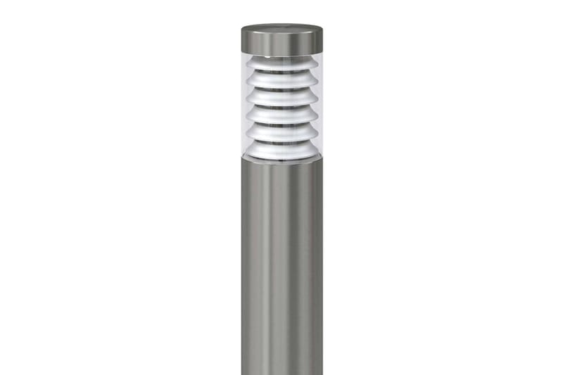Stolplampa rostfritt stål - Silver - Stolplyktor & grindlyktor