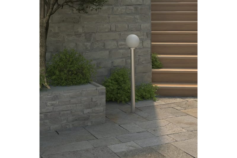 Trädgårdslampa 1 lampa 110 cm - Vit - Belysning - Utomhusbelysning - Stolplyktor & grindlyktor