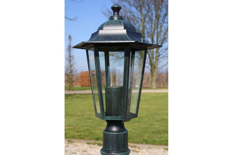 Trädgårdslampa Preston 105 cm - Grön - Stolplyktor & grindlyktor