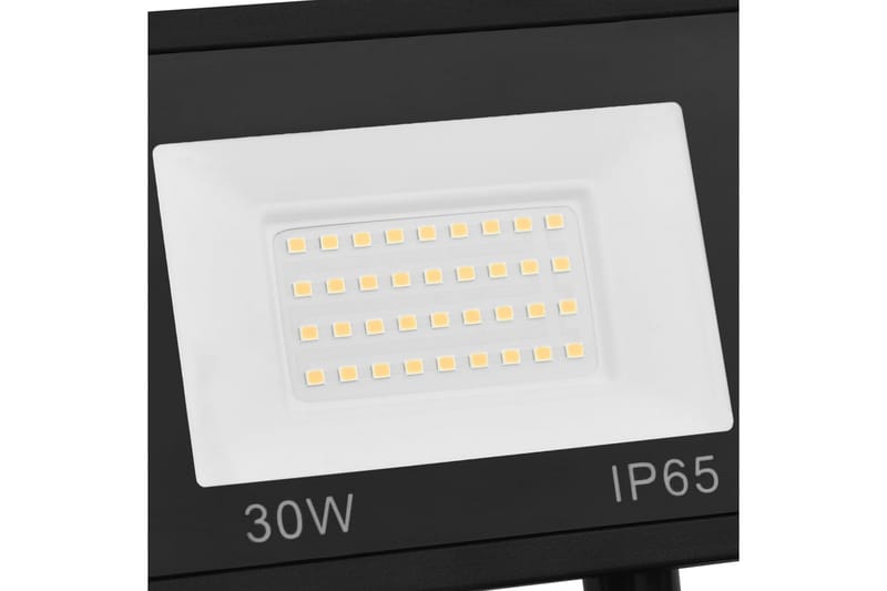 Strålkastare med sensor 30 W LED kallvit - Svart - Belysning - Utomhusbelysning - Strålkastare