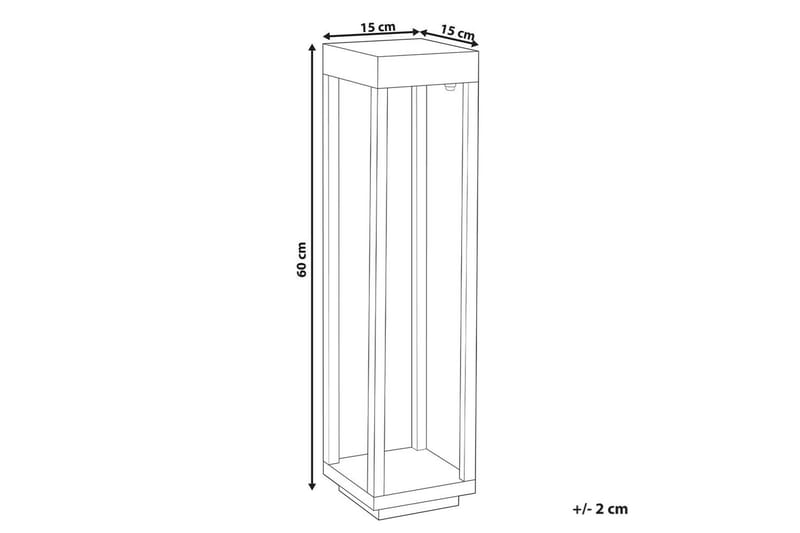 Tamorg LED Solcellsbelysning 60 cm - Svart - Belysning - Utomhusbelysning - Solcellslampa & solcellsbelysning