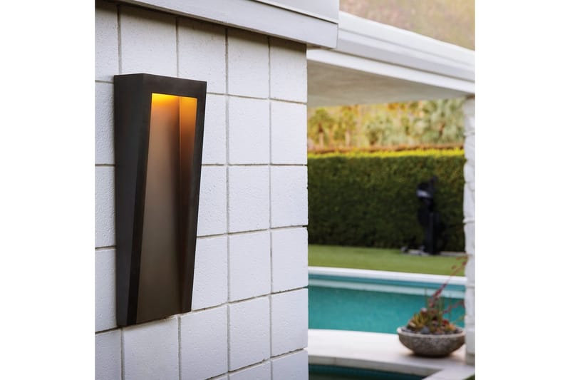 Taper Hinkley Vägglampa utomhus - Black - Belysning - Utomhusbelysning - Fasadbelysning