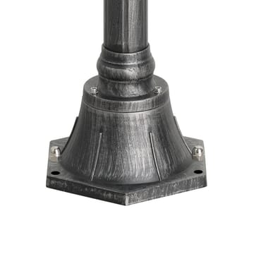 Trädgårdslykta Navedo - Svart/Silverpatina, 2000 mm - Belysning - Utomhusbelysning - Stolplyktor & grindlyktor