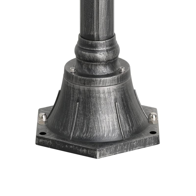 Trädgårdslykta Navedo - Svart/Silverpatina, 2000 mm - Belysning - Utomhusbelysning - Stolplyktor & grindlyktor